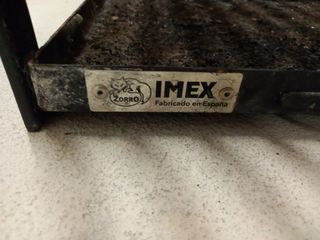 Brasero para estufa o chimenea de leña con cajon