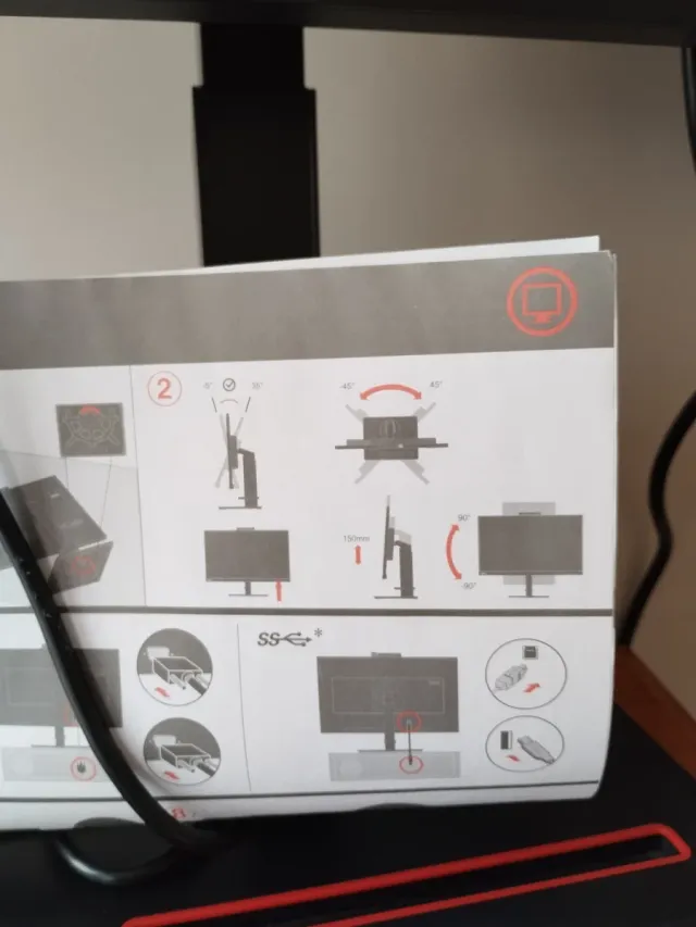 Monitor Lenovo ThinkVision T24v-20/23.8"