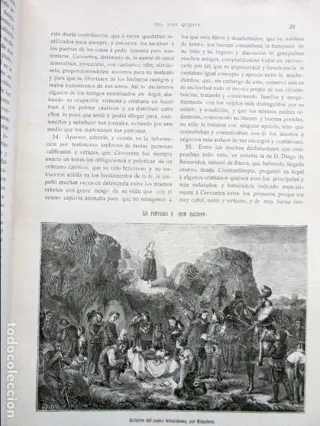 Crónica del centenario del Don Quijote por Miguel