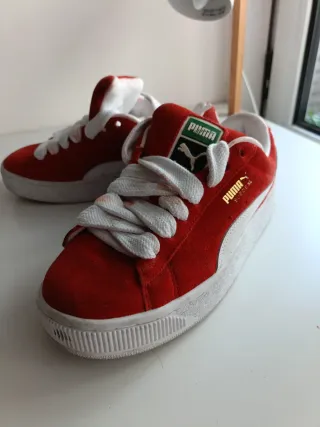 Zapatillas Puma Rojas Mujer