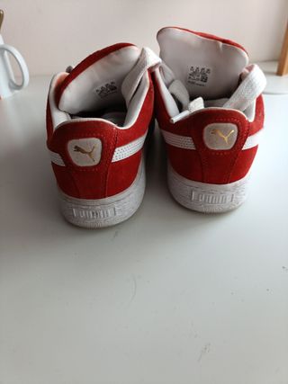 Zapatillas Puma Rojas Mujer