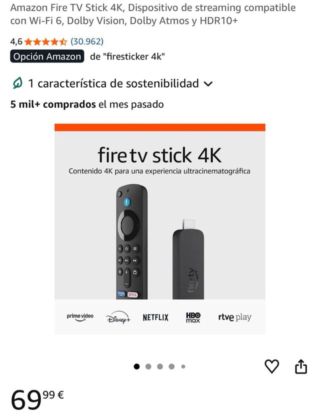 Amazon Fire TV Stick 4K