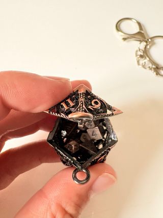 Portachiavi Dadi D&D Rame