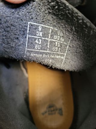 Stivali neri Dr. Martens