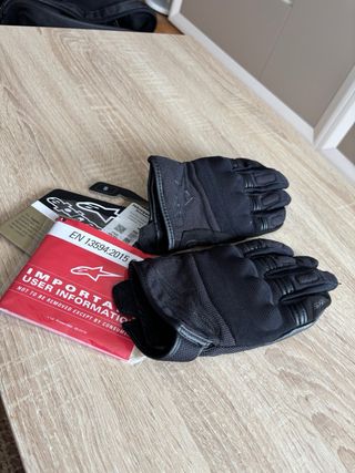 Guantes Moto Alpinestars Talla S Negros