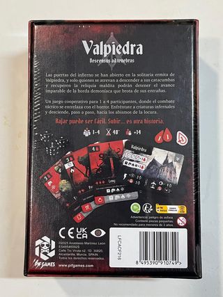 Valpiedra: Descensus ad tenebras - Español