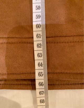 Chaqueta Bershka ante marrón Talla M