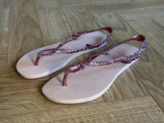Chanclas Havaianas rosas purpurina Talla 39-40