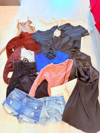 Lotto abbigliamento donna estivo invernale