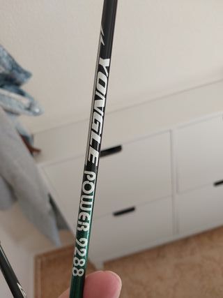 Raquetas de bádminton con funda