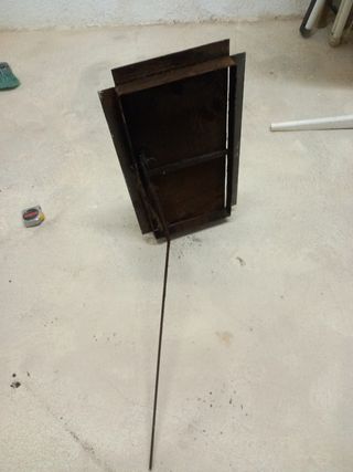 Llave de paso humo chimenea metal