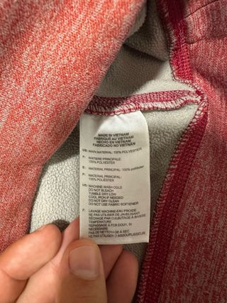 Jersey Adidas Climawarm Coral Talla L