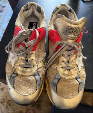 Zapatillas Golden Goose Doradas