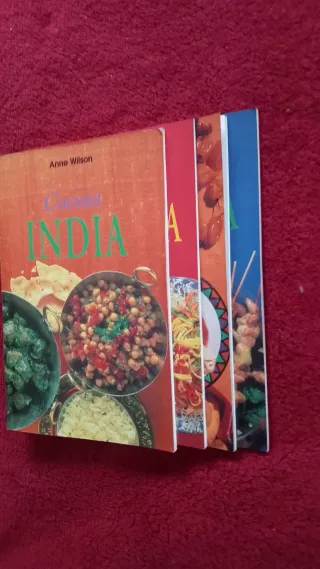 Lote 4 libros de cocina Anne Wilson - Ed. Könemann