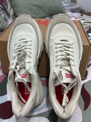 Camper Playeras Beige/Blanco