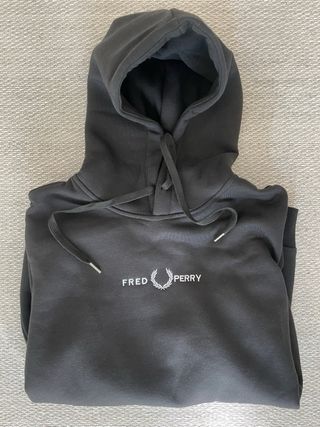 Sudadera Fred Perry Negra Talla M