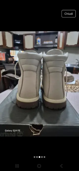 Timberland Stivali Donna Bianco