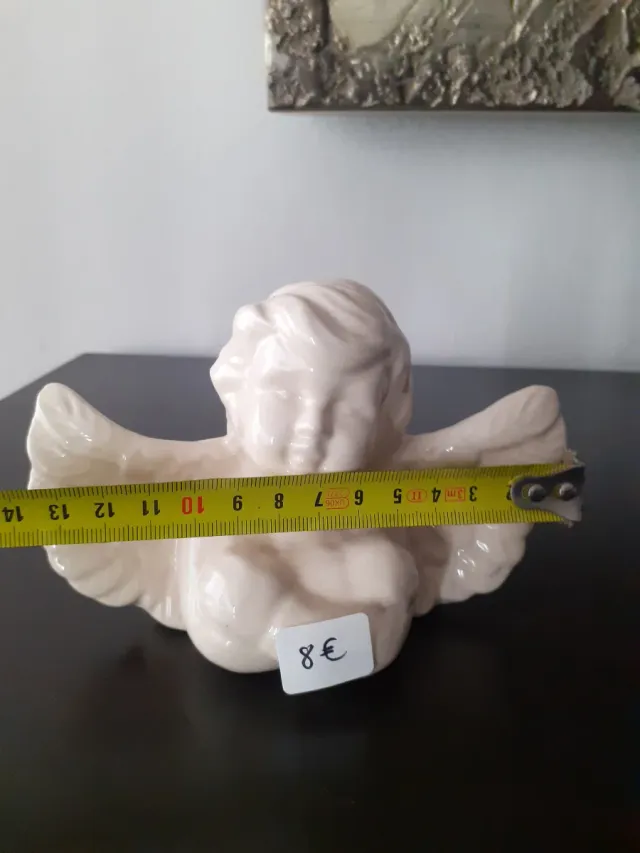 Ángeles decorativos de cerámica