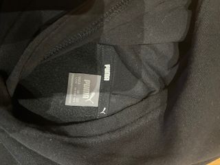 Sudadera Puma Negra y Azul