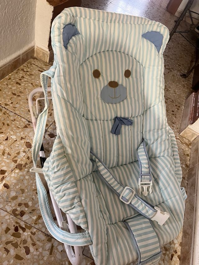 Hamaca bebé osito rayas