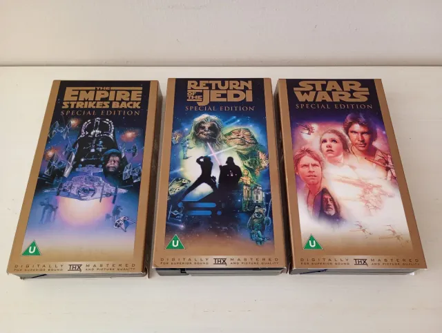 Trilogía Star Wars Edición Especial VHS