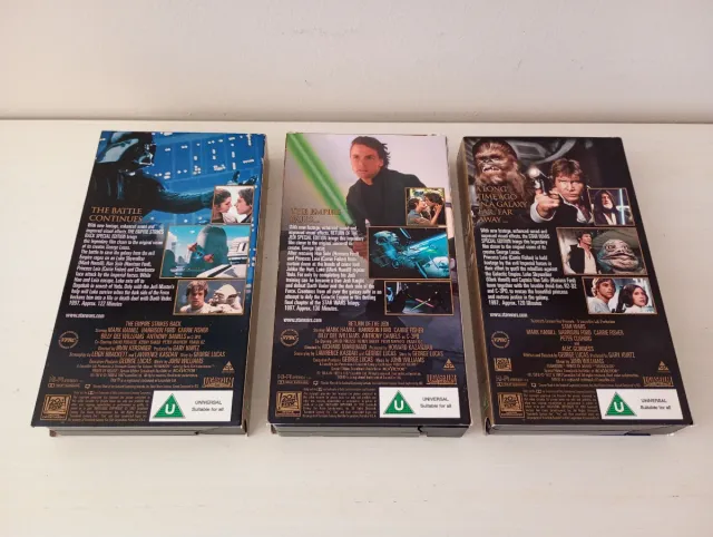 Trilogía Star Wars Edición Especial VHS