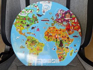 Puzzle Mapa Mundo Infantil 6+ Años 50 Piezas
