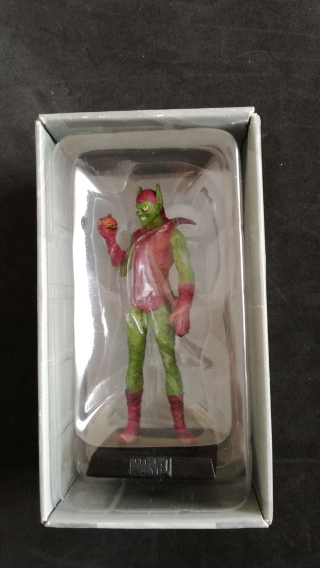 Figura Plomo Marvel Green Goblin Eaglemoss nueva