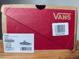 Zapatillas Vans Hylane Azules Talla 40 Nuevas