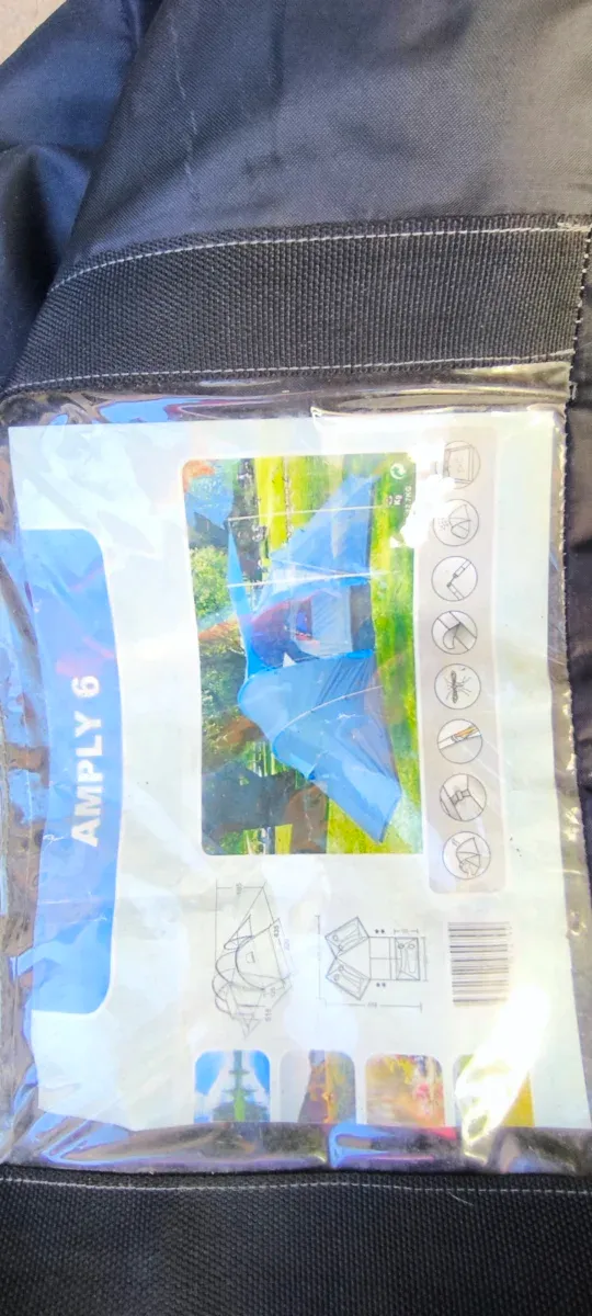 Tienda de campaña 3 habitaciones