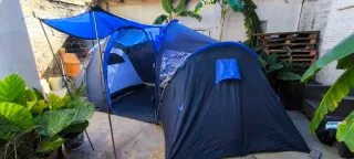 Tienda de campaña 3 habitaciones