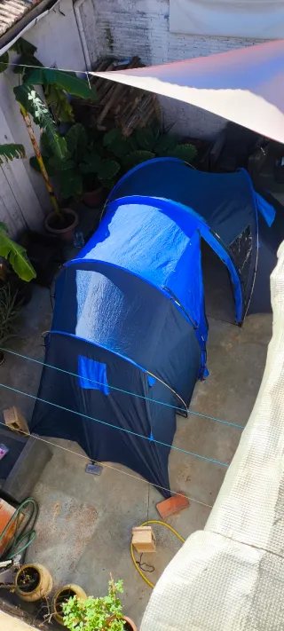 Tienda de campaña 3 habitaciones