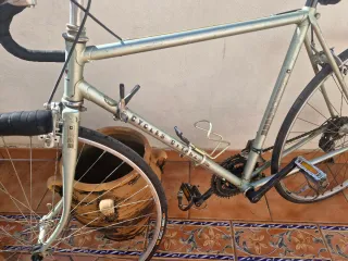 Bicicleta de carretera clásica
