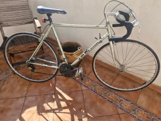 Bicicleta de carretera clásica