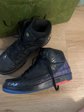 Zapatillas Jordan Negras Multicolor