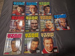 Star Trek Monthly Magazines (Issues 1-10)