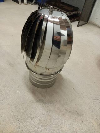 Caperuza aspiradora acero galvanizado
150 mm
