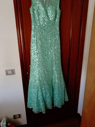 Vestido de fiesta con lentejuelas
# boda gitana.