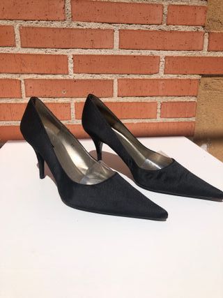 Zapatos de salón negros Tintoretto talla 41