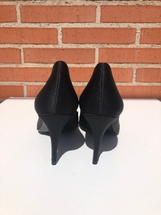 Zapatos de salón negros Tintoretto talla 41