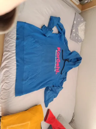 Sudadera Koröshi Hombre Azul