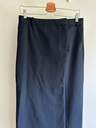 Traje Zara Chaqueta y Falda Negro