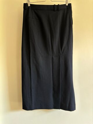 Traje Zara Chaqueta y Falda Negro