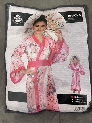 Disfraz Kimono Geisha Fiestas Guirca 5-6 años