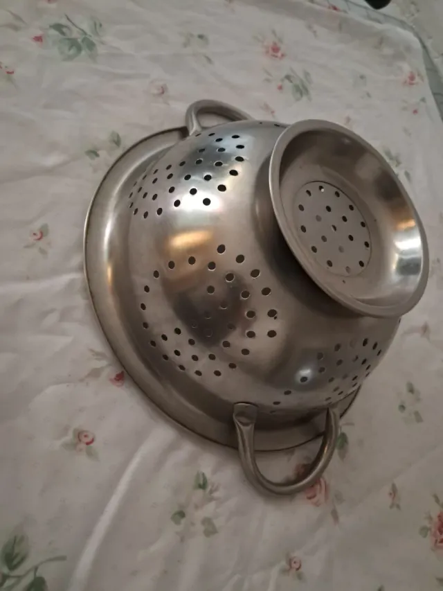 Colador de acero inoxidable