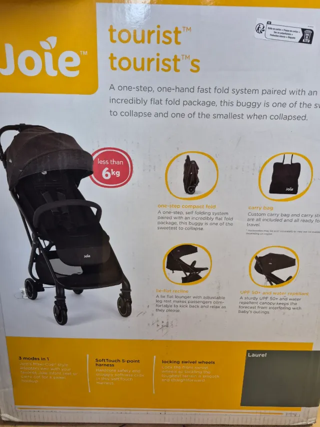 Silla de paseo Joie Tourist S 3 en 1