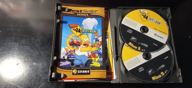 The Simpsons Hit & Run PC CD-ROM Italiano