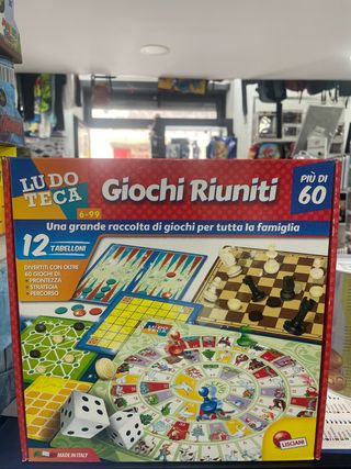 LUDOTECA Giochi Riuniti 60+ giochi