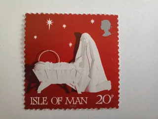 Sellos Navidad Isla de Man 1991