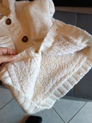 Giacca bimba 2/4 anni con cappuccio